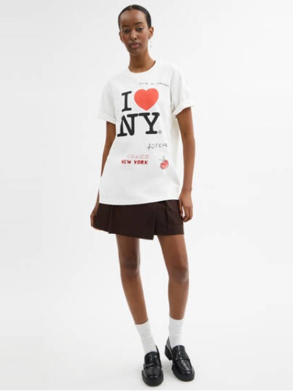 Coach New York Tee Shirt White